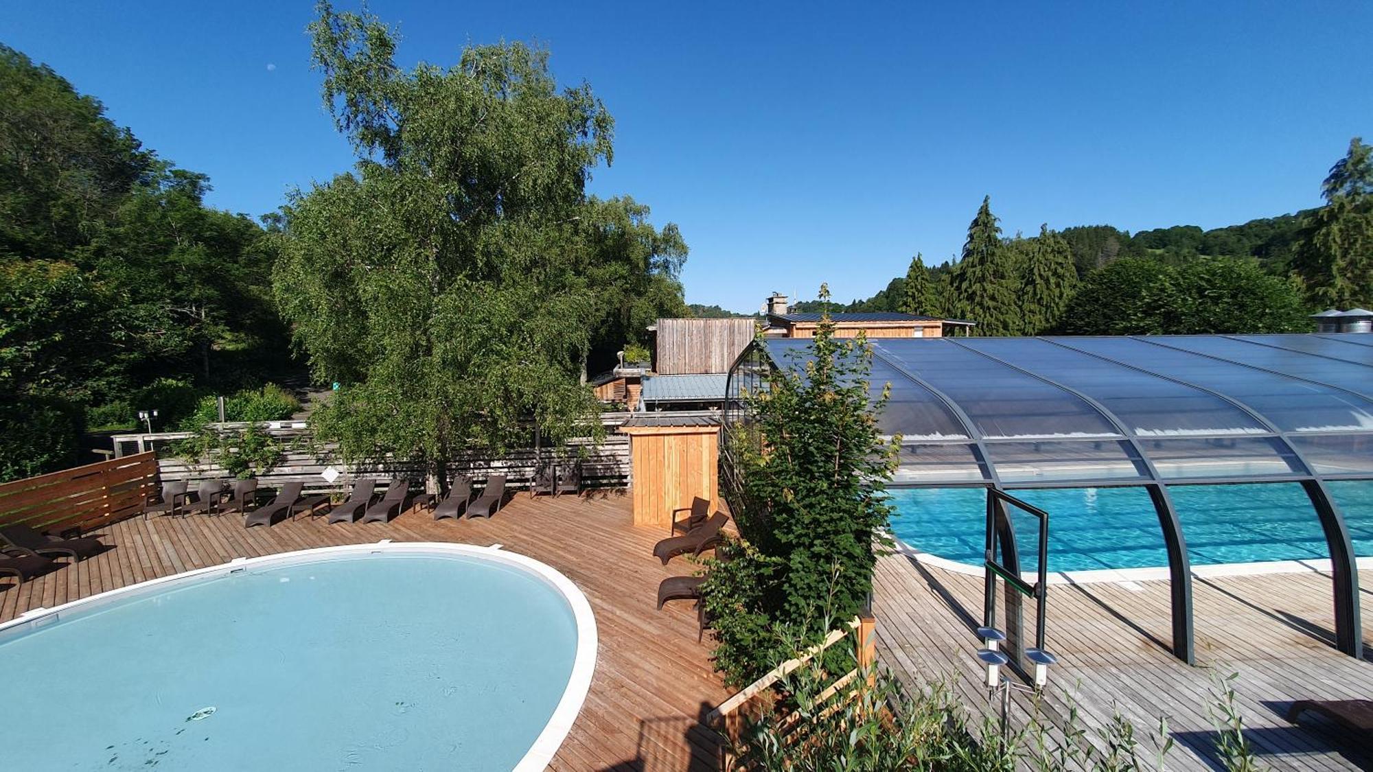 Camping Les Vernieres La Bourboule Sancy Zewnętrze zdjęcie